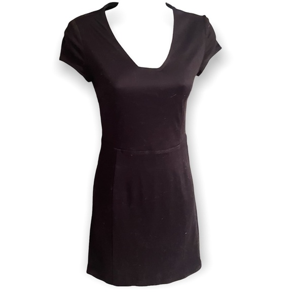 NWT• Banana Republic Black Stretchy Dress Size OOP - Picture 1 of 9